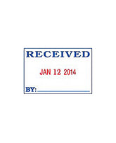 NEO Self Ink Stamp Received with Date - Al Masam Stationery LLC